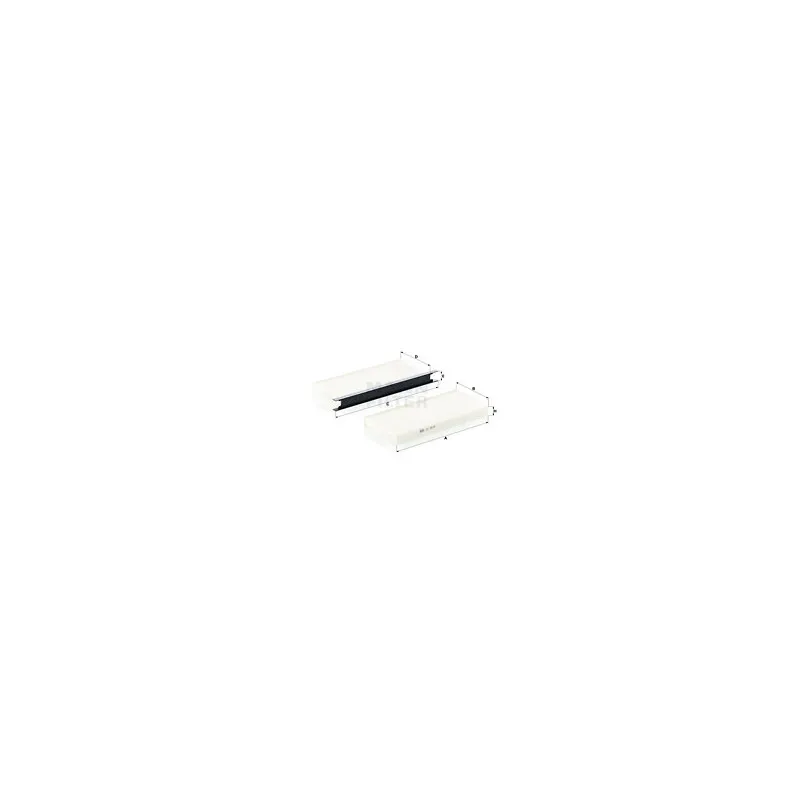Filtre, air de l'habitacle MANN-FILTER CU 2418-2
