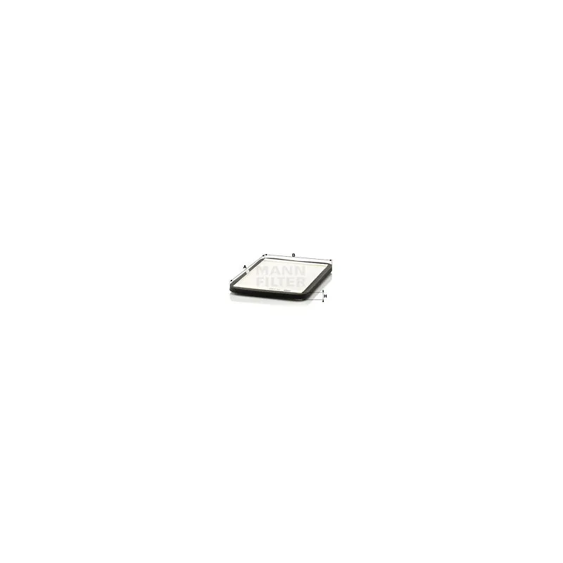 Filtre, air de l'habitacle MANN-FILTER CU 2424