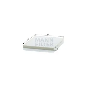 Filtre, air de l'habitacle MANN-FILTER CU 2434