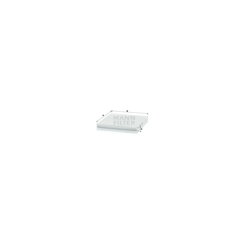 Filtre, air de l'habitacle MANN-FILTER CU 2435
