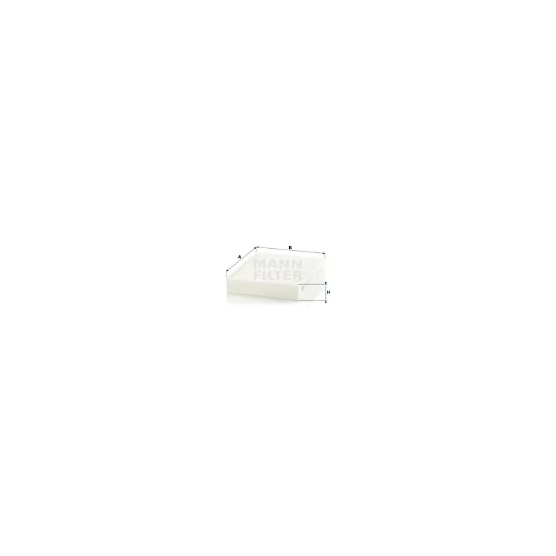 Filtre, air de l'habitacle MANN-FILTER CU 25 001