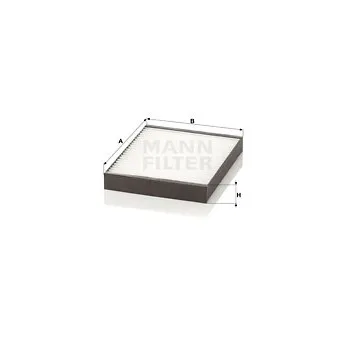Filtre, air de l'habitacle MANN-FILTER CU 2513