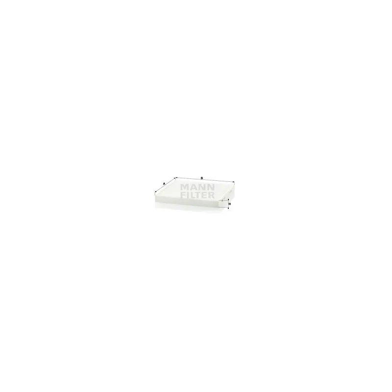 Filtre, air de l'habitacle MANN-FILTER CU 2544