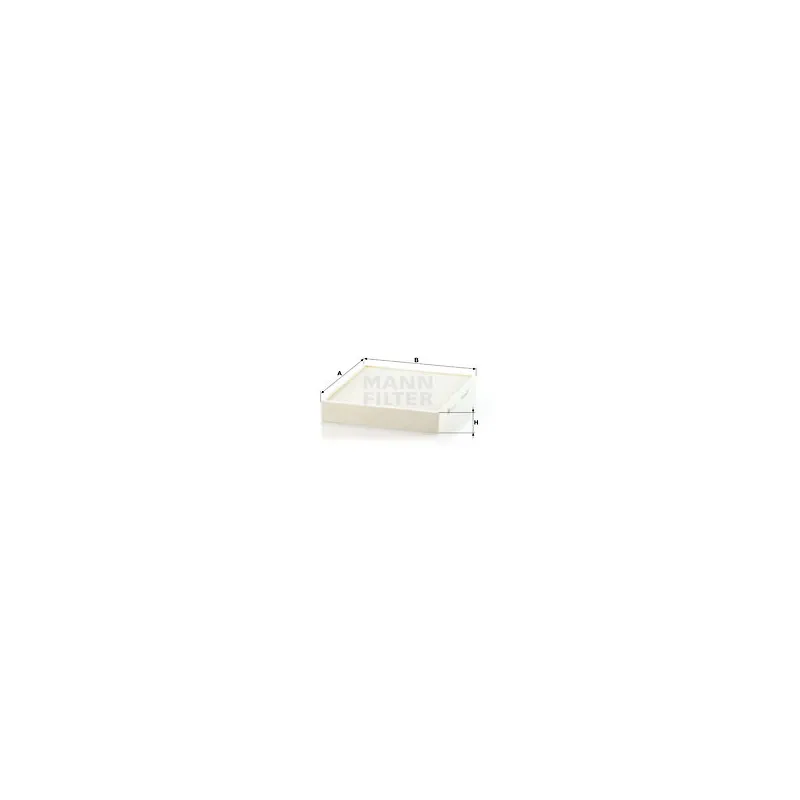 Filtre, air de l'habitacle MANN-FILTER CU 26 010