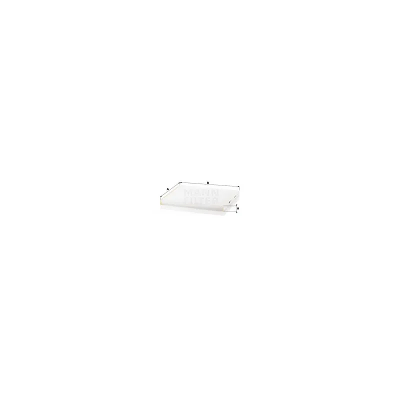 Filtre, air de l'habitacle MANN-FILTER CU 26 017