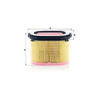Filtre, air de l'habitacle MANN-FILTER CU 26 270
