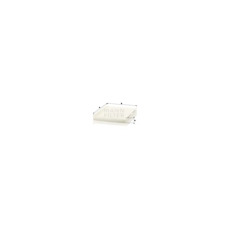 Filtre, air de l'habitacle MANN-FILTER CU 27 007