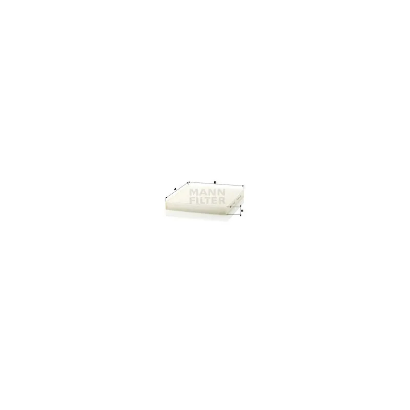 Filtre, air de l'habitacle MANN-FILTER CU 27 008