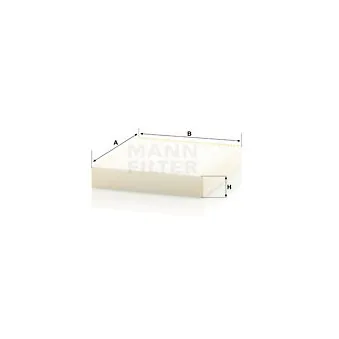 Filtre, air de l'habitacle MANN-FILTER CU 28 009