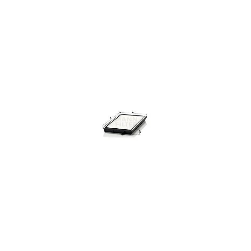 Filtre, air de l'habitacle MANN-FILTER CU 2835