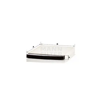 Filtre, air de l'habitacle MANN-FILTER CU 2855