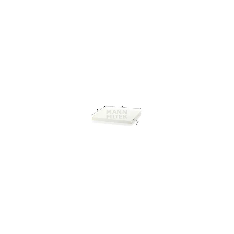 Filtre, air de l'habitacle MANN-FILTER CU 29 001