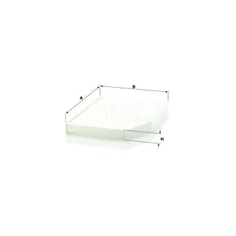 Filtre, air de l'habitacle MANN-FILTER CU 29 007