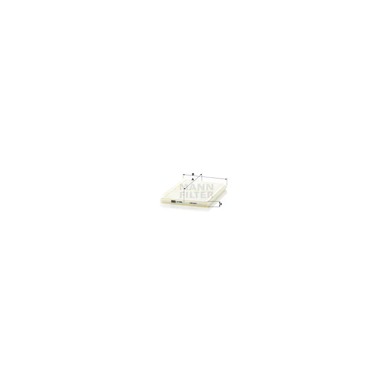 Filtre, air de l'habitacle MANN-FILTER CU 2930