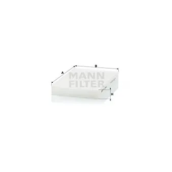 Filtre, air de l'habitacle MANN-FILTER CU 2945