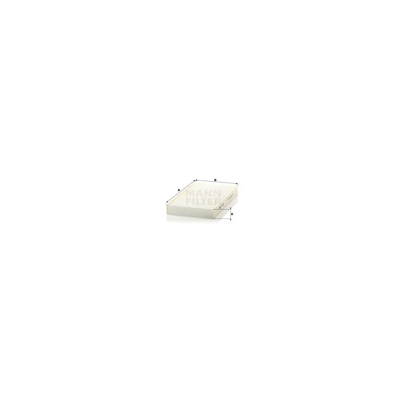 Filtre, air de l'habitacle MANN-FILTER CU 2951