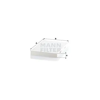 Filtre, air de l'habitacle MANN-FILTER CU 3037