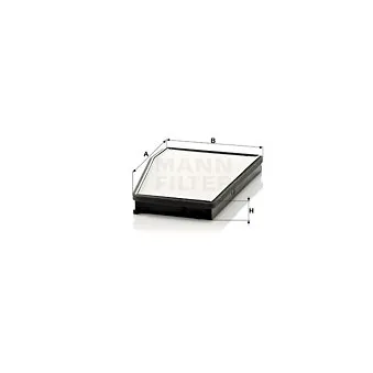 Filtre, air de l'habitacle MANN-FILTER CU 3040