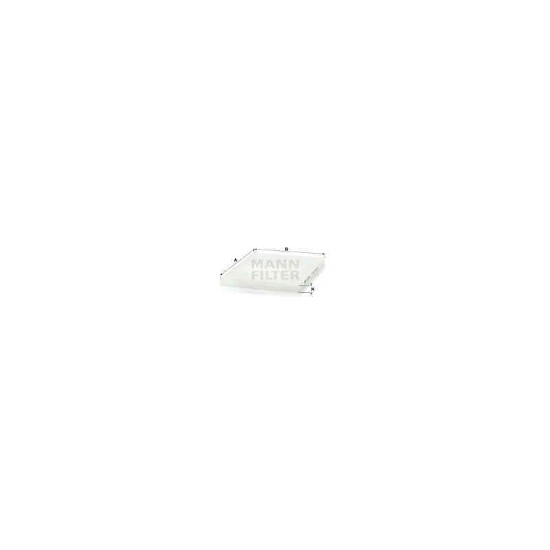 Filtre, air de l'habitacle MANN-FILTER CU 3059