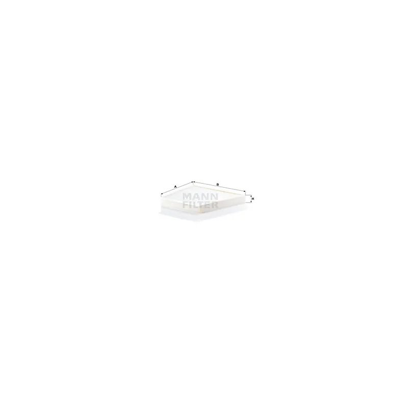 Filtre, air de l'habitacle MANN-FILTER CU 3172/1