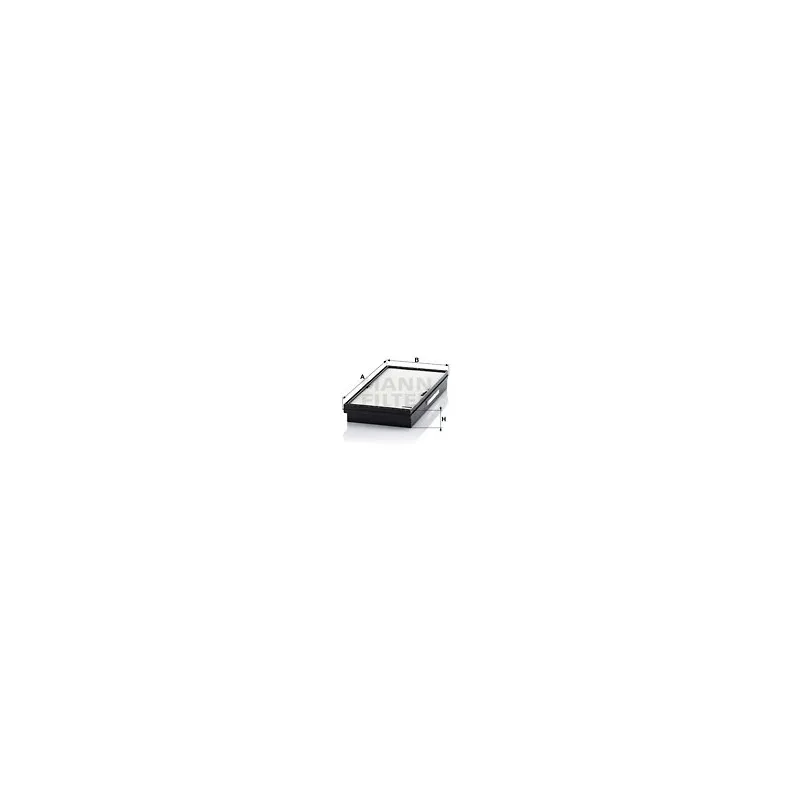 Filtre, air de l'habitacle MANN-FILTER CU 3350