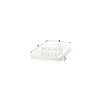 Filtre, air de l'habitacle MANN-FILTER CU 3455