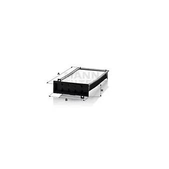 Filtre, air de l'habitacle MANN-FILTER CU 3518