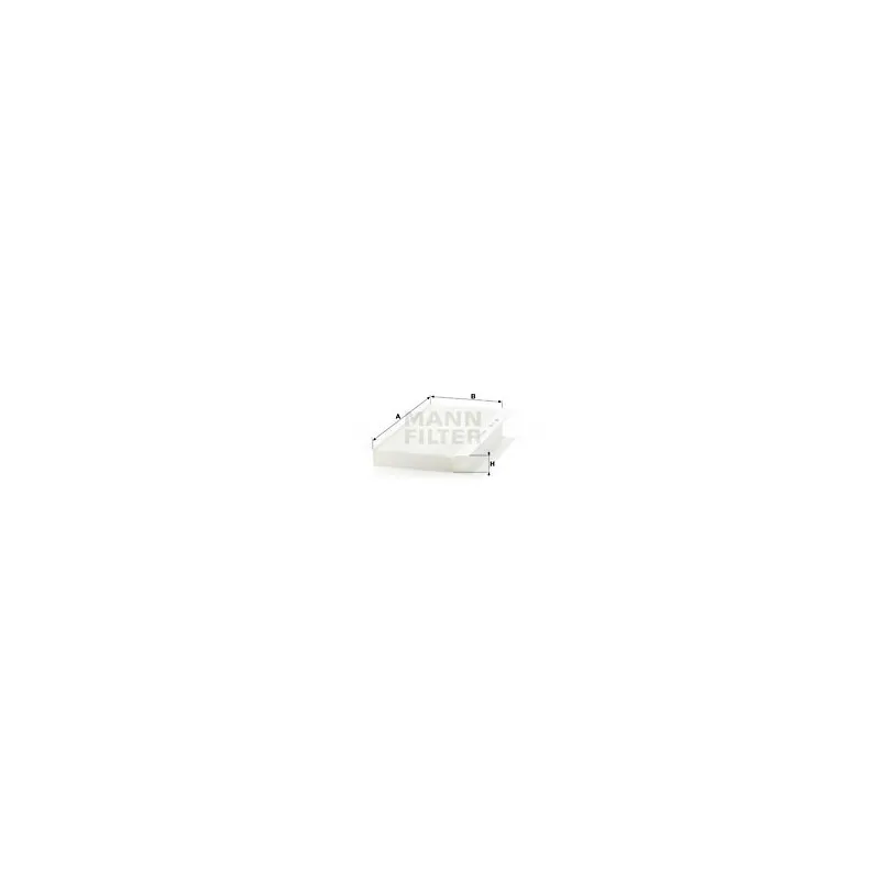Filtre, air de l'habitacle MANN-FILTER CU 3567