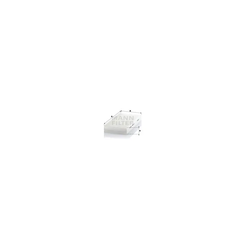 Filtre, air de l'habitacle MANN-FILTER CU 3847