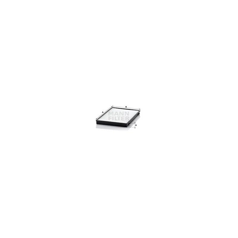 Filtre, air de l'habitacle MANN-FILTER CU 3943