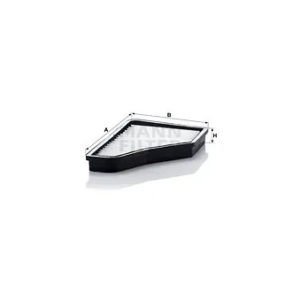 Filtre, air de l'habitacle MANN-FILTER CU 4007