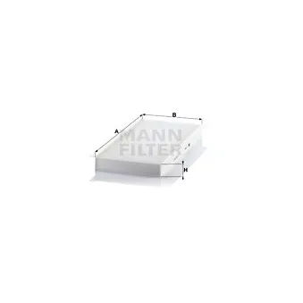 Filtre, air de l'habitacle MANN-FILTER CU 4054