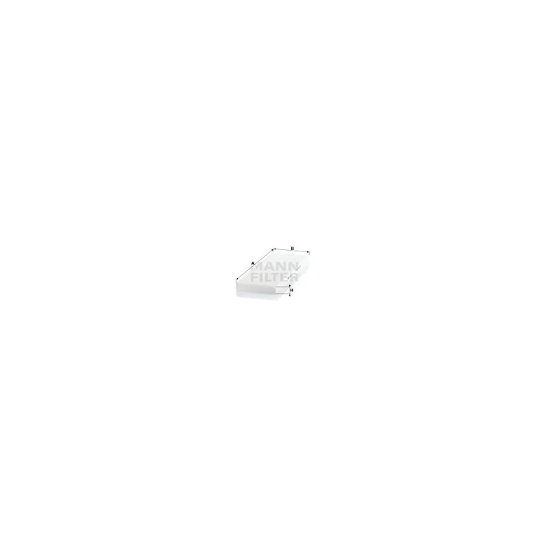 Filtre, air de l'habitacle MANN-FILTER CU 4151