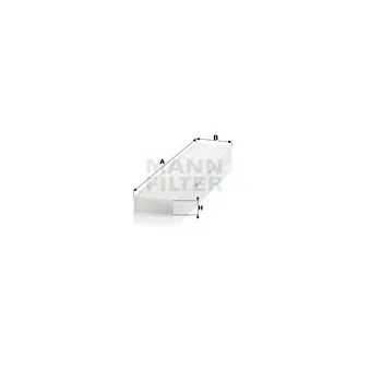 Filtre, air de l'habitacle MANN-FILTER CU 5141