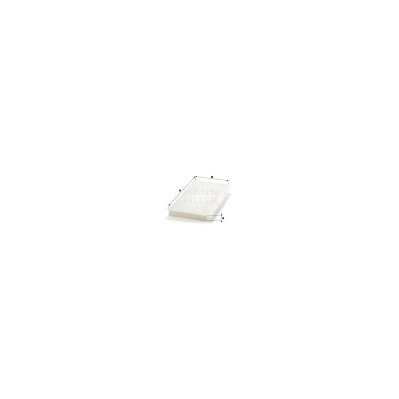 Filtre, air de l'habitacle MANN-FILTER CU 5366