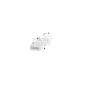 Filtre, air de l'habitacle MANN-FILTER CU 5480