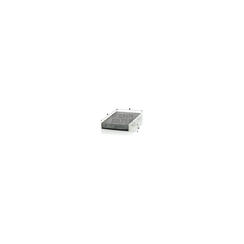 Filtre, air de l'habitacle MANN-FILTER CUK 1629