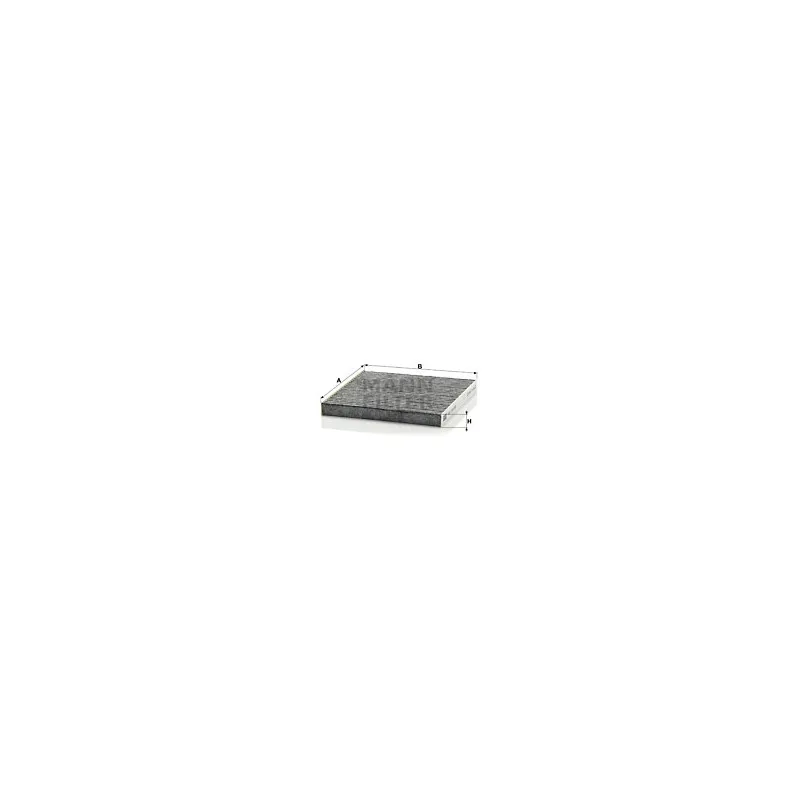 Filtre, air de l'habitacle MANN-FILTER CUK 18 002