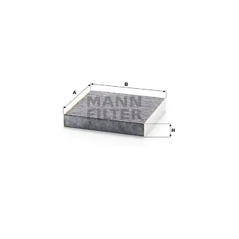 Filtre, air de l'habitacle MANN-FILTER CUK 20 006