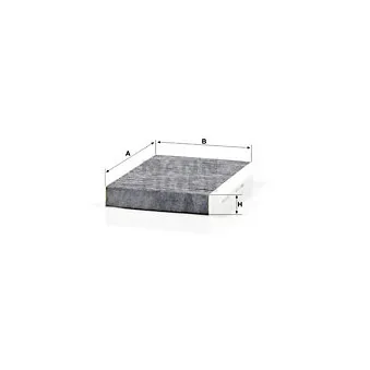 Filtre, air de l'habitacle MANN-FILTER CUK 22 022