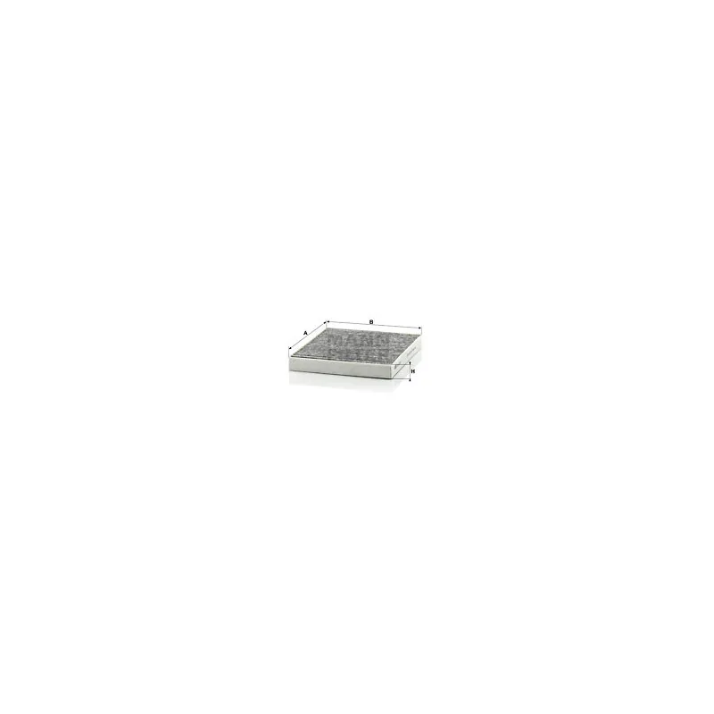 Filtre, air de l'habitacle MANN-FILTER CUK 2227