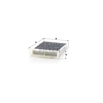 Filtre, air de l'habitacle MANN-FILTER CUK 2317