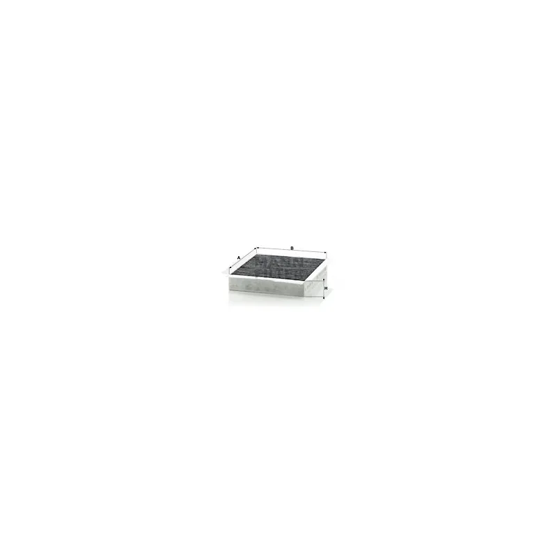 Filtre, air de l'habitacle MANN-FILTER CUK 2338