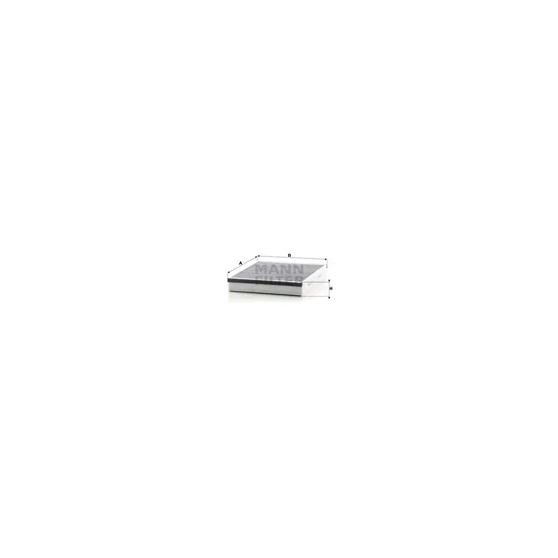 Filtre, air de l'habitacle MANN-FILTER CUK 25 007