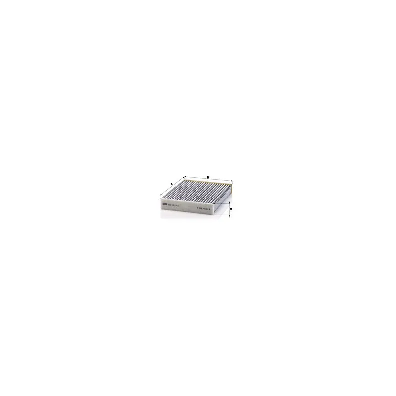 Filtre, air de l'habitacle MANN-FILTER CUK 25 012