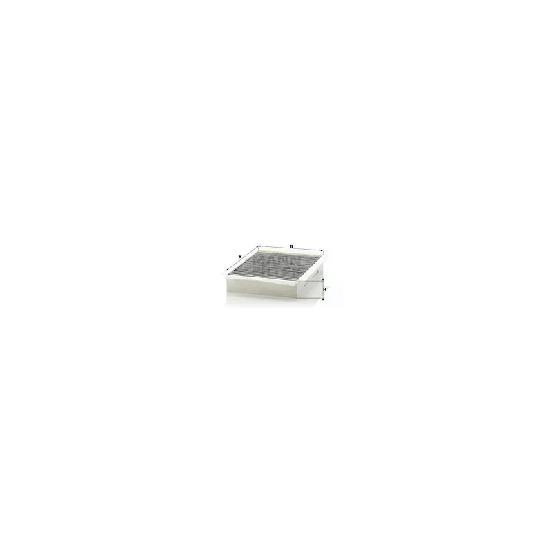 Filtre, air de l'habitacle MANN-FILTER CUK 26 003