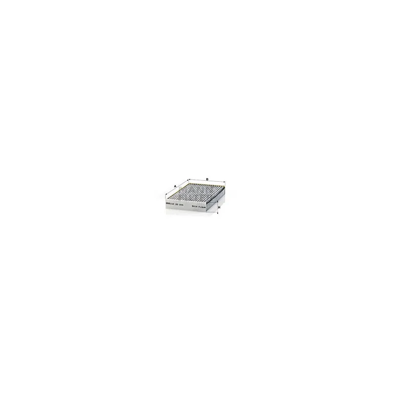 Filtre, air de l'habitacle MANN-FILTER CUK 26 005