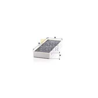 Filtre, air de l'habitacle MANN-FILTER CUK 26 014-2