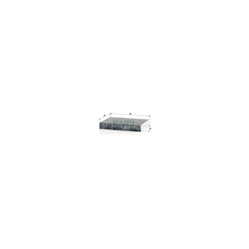 Filtre, air de l'habitacle MANN-FILTER CUK 27 009
