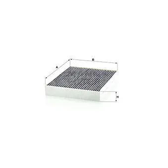 Filtre, air de l'habitacle MANN-FILTER CUK 28 001